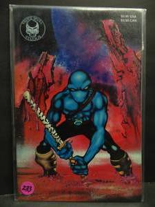 lot 233 image: RARE -  #1 VFNM Silver Skull Studios Comic Book #1A - $$$