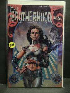 lot 234 image: The Brotherhood #4 NM 2001 Marvel 1st Bela & Bryson Comic Book