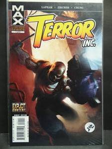 lot 242 image: TERROR INC TPB, NM 1ST PRINT, LAPHAM  ZIRCHER, MAX - $$$