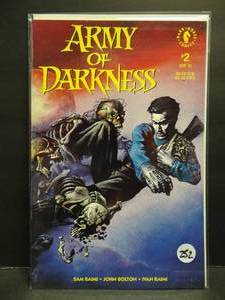 lot 252 image: RARE - Army of Darkness #2 - Dark Horse Comics (1992)  - Raimi - $$$