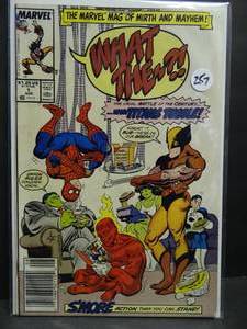 lot 257 image: MARVEL COMICS - WHAT THE  #1 (AUG 1988) 1ST ISSUE  - $$$$