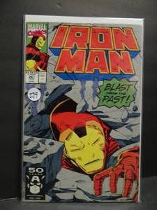 lot 279 image: IRON MAN #267 (1991) Vibro, Origin Retold, Mandarin, Fin Fang Foom, John Byrne