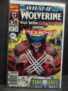 lot 282 image: What If... #37 - Wolverine Had Been Lord of the Vampires May 1992  - $$$