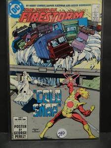 lot 290 image: Fury of Firestorm Nuclear Man 21 (1982 DC Comics) Killer Frost Cold Snap - $$