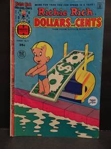 lot 292 image: Richie Rich Dollars And Cents #74  Harvey Comics - $$$