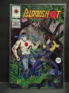 lot 294 image: Bloodshot #7 NM- 1st Ninjak Valiant Comics - 1993