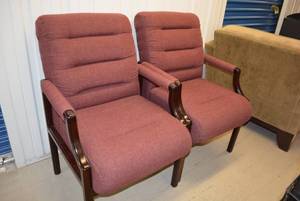 lot 15 image: 2 Office Arm Chairs made by Faustinos