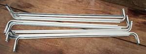 lot 17 image: Lot of 6 Curtain Rods