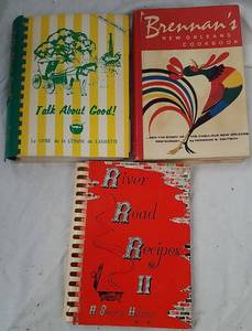 lot 53 image: 3 Louisiana Cookbooks