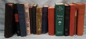 lot 91 image: Vintage Hardback Books
