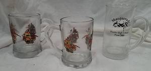 lot 109 image: 3 Glass Cups