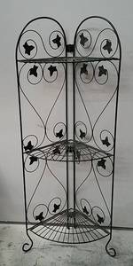 lot 168 image: Wire Plant Shelf