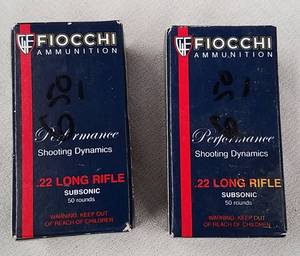 lot 208 image: 0.22 Ammunition