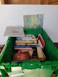 lot 47 image: Bin of Books