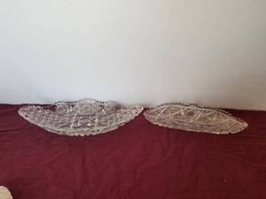 lot 58 image: Crystal Glass dishes