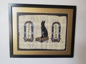 lot 86 image: Framed art