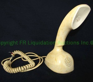 lot 43 image: Vintage Ericofon rotary dial telephone