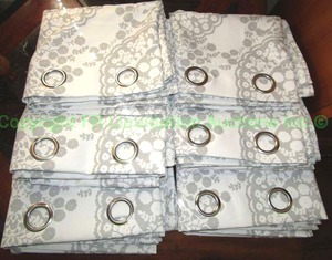 lot 96 image: Drift Away curtain sets