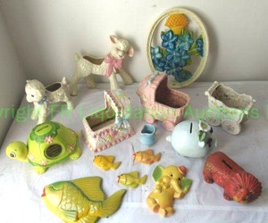 lot 199 image: Mid century ceramics including Lefton, Ardco and more