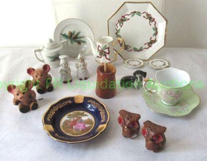 lot 202 image: Mini porcelainceramics including Limoges, and more