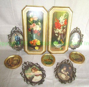 lot 102 image: Made in Italy framed renaissance art and other art