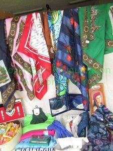 lot 72 image: Assorted scarves as shown