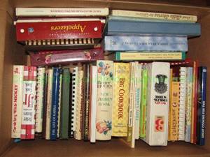 lot 86 image: Assorted cook books as shown