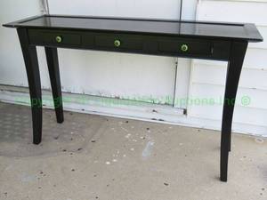 lot 167 image: Onyx painted couch table