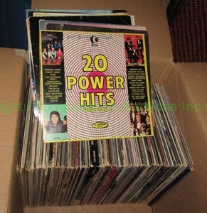 lot 138 image: Retro LP records including Boston, Rush, and many others