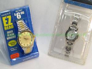 lot 29 image: Watch-it and Tozai wrist watches in unopened blister packs