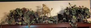 lot 42 image: Lot of floral decor and more as shown.