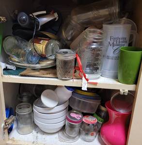 lot 81 image: Lot of dishes, cups, and more as shown.
