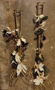 lot 92 image: Metal centerpieces as shown.