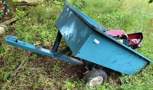 lot 157 image: Utility Trailer With Contents as shown.