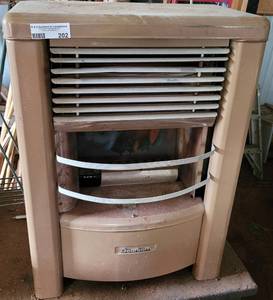 lot 202 image: Vintage Dearborn Gas Heater as shown.