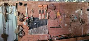 lot 206 image: Lot of assorted tools and more as shown. See pictures