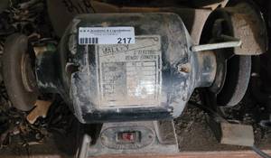 lot 217 image: Valley 6 Electric Bench Grinder as shown.