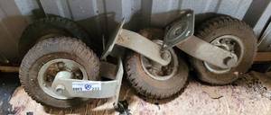 lot 233 image: Lot of 4 Casters as shown. (Your Bid x4)