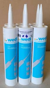 lot 12 image: LOT OF 6 TUBES OF WEDI JOINT SEALANT AS SHOWN. YOUR BID X 6