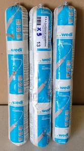 lot 13 image: LOT OF 3 SAUSAGE TUBES OF WEDI JOINT SEALANT AS SHOWN. YOUR BID X 3