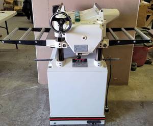 lot 77 image: JET EQUIPMENT 15 WOODWORKING PLANER MODEL JWP-15CS AS SHOWN. TAKE A LOOK