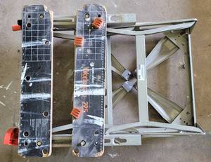 lot 165 image: BLACK & DECKER WORKMATE 225 FOLDING WORKBENCH AS SHOWN.