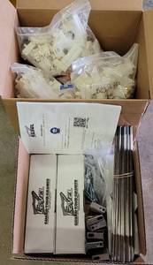 lot 184 image: LOT OF EZ LEVEL LEVELING ACCESSORIES AS SHOWN.