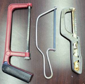 lot 241 image: LOT OF PLUMBING SAWS AS SHOWN.