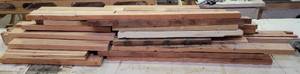 lot 331 image: LOT OF WOOD IN ASSORTED SIZES AND STYLES AS SHOWN. MOSTLY 2 X 4S.