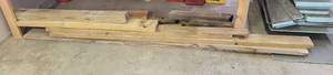 lot 350 image: LOT OF ASSORTED WOOD IN VARIOUS SIZES AND STYLES AS SHOWN.