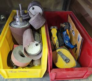 lot 380 image: LOT OF SANDING BITS AND MORE AS SHOWN.