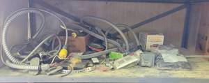 lot 382 image: LOT OF ELECTRICAL ITEMS AND MORE AS SHOWN.