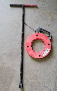 lot 389 image: WALL EYE FISH TAPE PLUS MORE AS SHOWN.