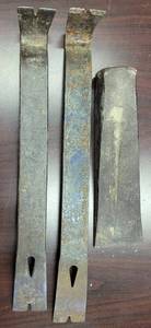lot 397 image: LOT OF PRY BARS PLUS MORE AS SHOWN.
